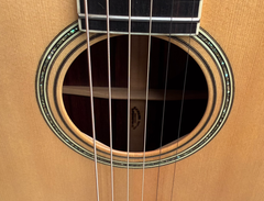 Kim Walker 0-14 Brazilian rosewood guitar with abalone rosette