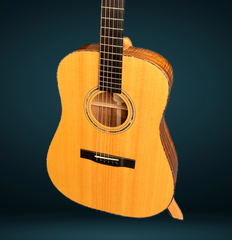 Webber koa dreadnought guitar sitka spruce top