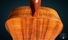 Webber koa dreadnought guitar heel