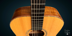 Webber koa dreadnought guitar ebony fretboard