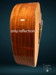 Webber koa dreadnought guitar end