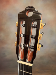 Wingert parlor classical Brazilian rosewood guitar carved headstock
