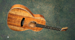 Froggy Bottom H12 Ltd All Koa guitar glam shot