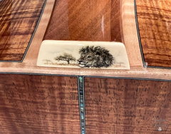 Froggy Bottom H12 Ltd All Koa guitar engraving