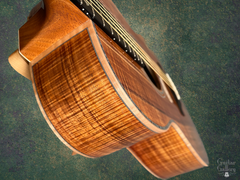 Froggy Bottom H12 Ltd All Koa guitar detail