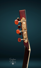 Santa Cruz 00-DE Limited Edition guitar side of headstock