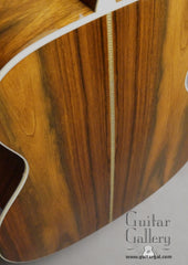 Martin 000-28ECB Brazilian rosewood guitar back