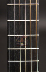 Lefty Olson SJc guitar fretboard