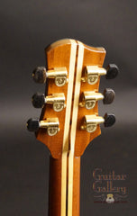 Olson SJ guitar headstock back