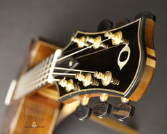 Lefty Olson SJc guitar headstock