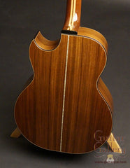 Olson SJ cutaway guitar back