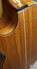 Olson SJ cutaway guitar down back view