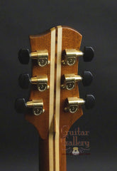 Olson SJ cutaway guitar headstock back