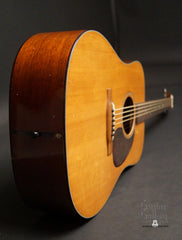 1954 Martin D-18 guitar end