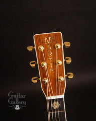 1987 Martin D-45 guitar headstock