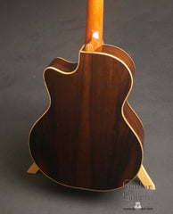 Ryan Mission GC Brazilian rosewood guitar back