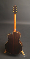 Ryan Mission GC Brazilian rosewood guitar back full