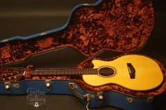 Ryan Mission GC guitar inside Calton case