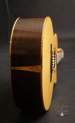 Ryan Mission GC Brazilian rosewood guitar end