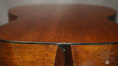 1934 Martin 000-18 guitar down back