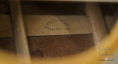 1934 Martin 000-18 guitar interior brand