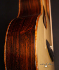 McPherson MG-3.5XP guitar Brazilian rosewood side detail
