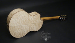 Lowden S35Jx custom quilt maple guitar back glam shot