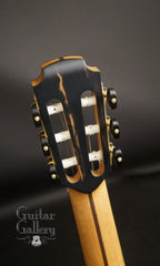 Lowden S35Jx custom quilt maple guitar headstock back