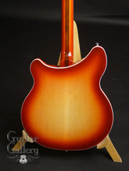 Rickenbacker 360 Fireglo electric guitar back