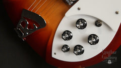 Rickenbacker 360 Fireglo electric guitar controls