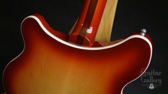 Rickenbacker 360 Fireglo electric guitar heel
