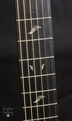 Lowden F38 guitar fretboard