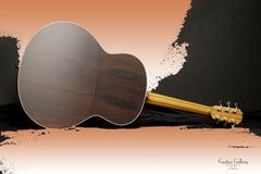 Lowden F38 guitar glam shot Rio rosewood back