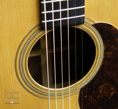 1949 Gibson LG-2 guitar herringbone rosette