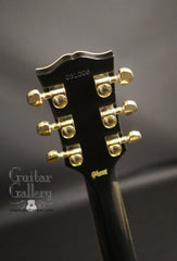 Gibson custom '68 Les Paul electric guitar headstock back