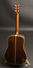 1976 Martin D-28 guitar back