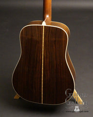 1976 Martin D-28 guitar back