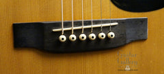 1976 Martin D-28 guitar bridge