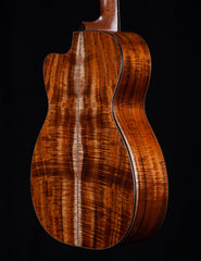 Bourgeois Signature OMC Koa/Adirondack Large soundhole guitar master grade koa back & sides