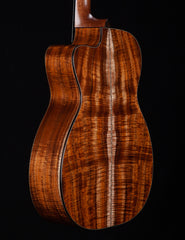 Bourgeois Signature OMC Koa/Adirondack Large soundhole guitar at Guitar Gallery