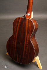 Ryan Abbey Parlor guitar  cocobolo back