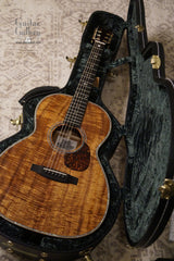 Froggy Bottom H12 Ltd All Koa guitar inside case