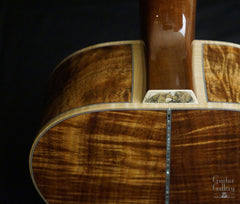 Froggy Bottom H12 Ltd All Koa guitar heel