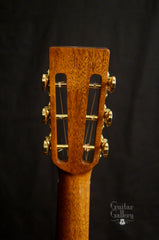 Froggy Bottom H12 Ltd All Koa guitar back of headstock