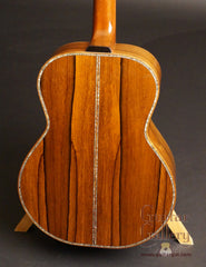 Applegate SJ guitar Madagascar rosewood back