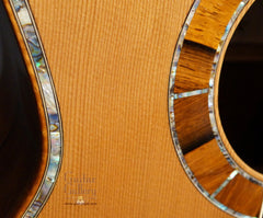 Applegate SJ guitar detail