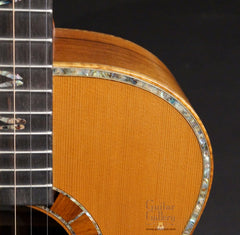 Applegate SJ guitar abalone trim