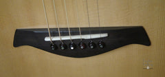 Alberico OM guitar bridge