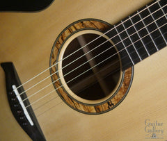 Alberico guitar spalted rosette