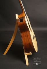 Alberico Madagascar rosewood OM guitar side